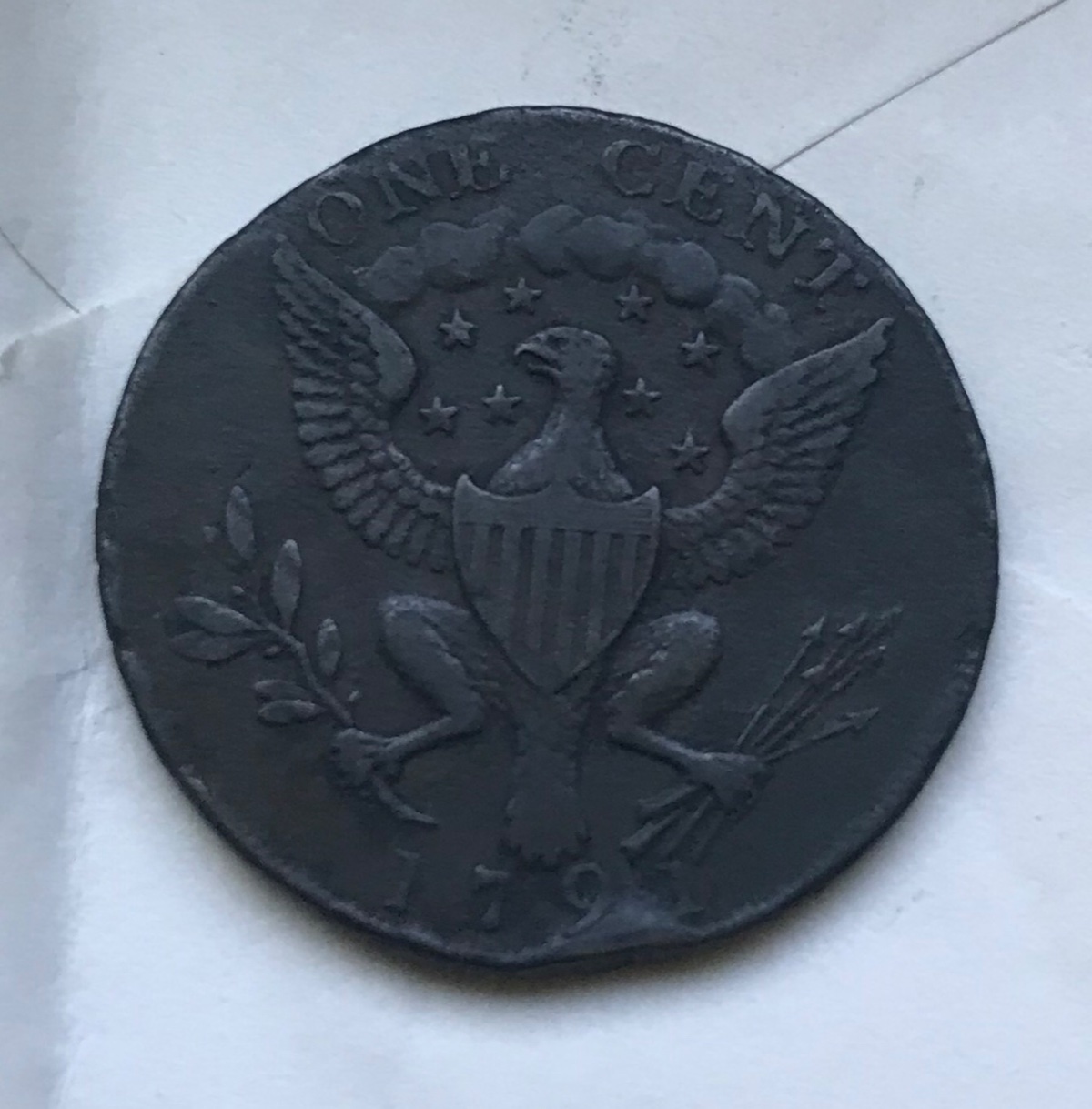 1791-Small-Eagle-Cent---Grades-And-Opinions-On-Value